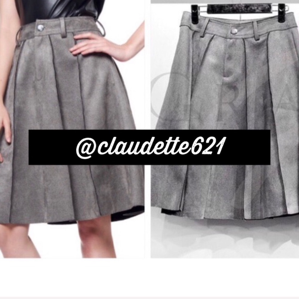 Vegan Suede Skirt by Gracia